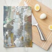 Ufergegend Québec-Stadt Kanada Geschirrtuch (Viertel Falte)