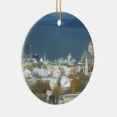 Ufergegend Québec-Stadt Kanada Keramikornament (Rechts)