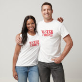 Ufergegend-T - Shirt /Red auf Weiß (Unisex)