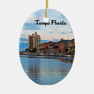 Ufergegend Tampas Florida Keramik Ornament