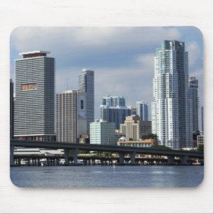 Ufergegendansicht von Miami Mousepad