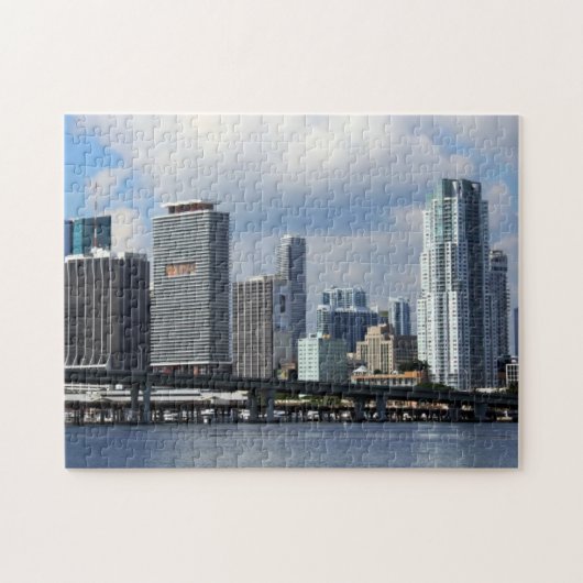 Ufergegendansicht von Miami Puzzle (Horizontal)