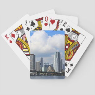 Ufergegendansicht von Miami Spielkarten