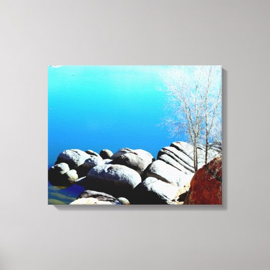 Ufergewickelte Leinwand aus Watson-See (Vorderseite)