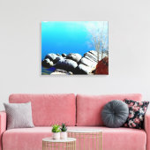 Ufergewickelte Leinwand aus Watson-See (Insitu (Wohnzimmer))