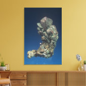 Uferkupfer (Cu), Michigan, USA Leinwanddruck (Insitu (Wohnzimmer))