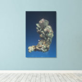 Uferkupfer (Cu), Michigan, USA Leinwanddruck (Insitu (Holzboden))