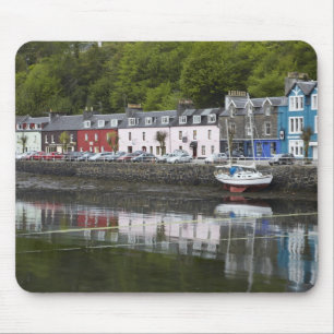 Uferpromenade, Tobermory, Isle of Mull, Schottland Mousepad