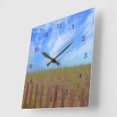 Uferuhr Quadratische Wanduhr (Winkel)