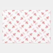 Uff Da 50. Geburtstag Duotone Paper Pack Geschenkpapier Set (Vorderseite 3)