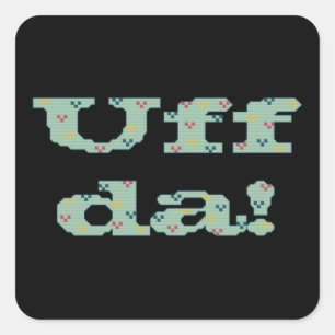 Uff DA! Aufkleber
