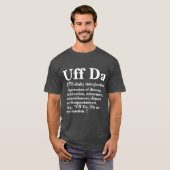 Uff Da Definition T-Shirt (Vorne ganz)