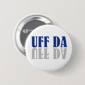 UFF DA Funny Skandinavien Button (Vorne & Hinten)