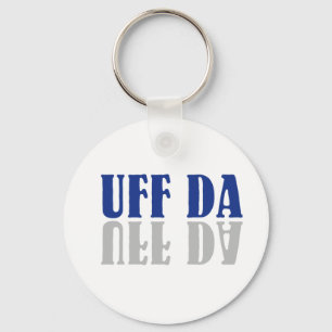 UFF DA Funny Skandinavien Schlüsselanhänger
