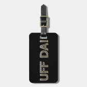UFF DA! GEPÄCKANHÄNGER (Vorderseite vertikal)