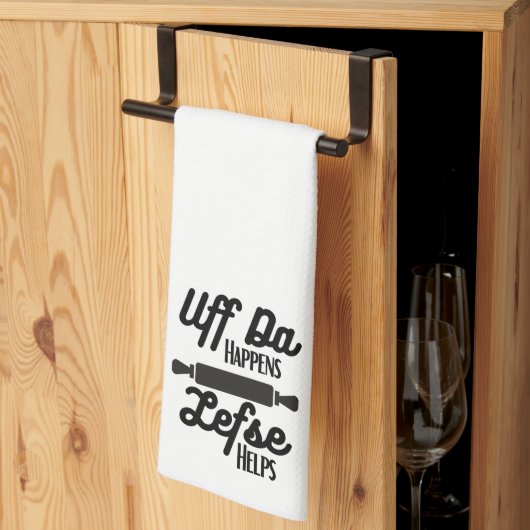 Uff Da Happens, Lefse hilft Küchentuch (Drittel gefaltet)