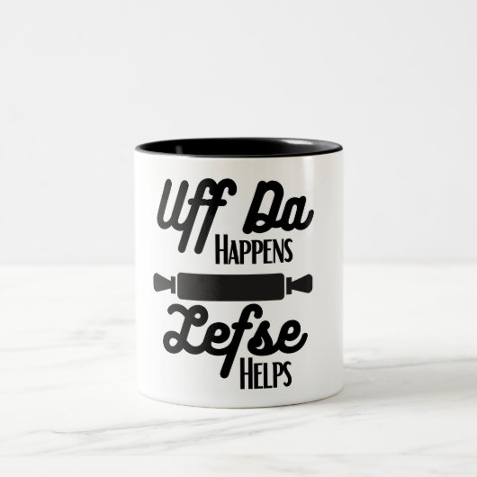 Uff Da Happens, Lefse hilft Tasse (Mittel)