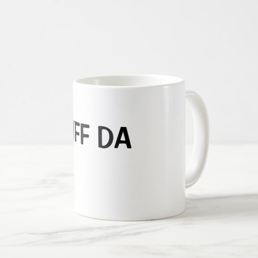 UFF DA KAFFEETASSE (VorderseiteRechts)