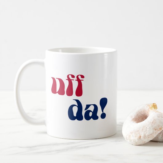 Uff Da Kaffeetasse (Mit Donut)