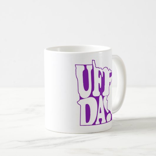 Uff DA! Kaffeetasse (VorderseiteRechts)