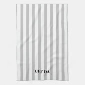 Uff Da Light Gray Kitchen Handtücher (Vertikal)