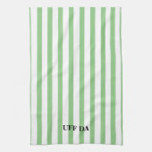 Uff Da Light Green Kitchen Handtücher (Vertikal)