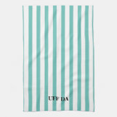 Uff Da Mint Grüne Küchentücher (Vertikal)