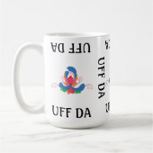 UFF DA moderne Rosemalerei Kaffeetasse (Links)