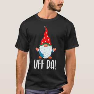 Uff Da Niedlich Swedish Gnome Christmas Family Mat T-Shirt