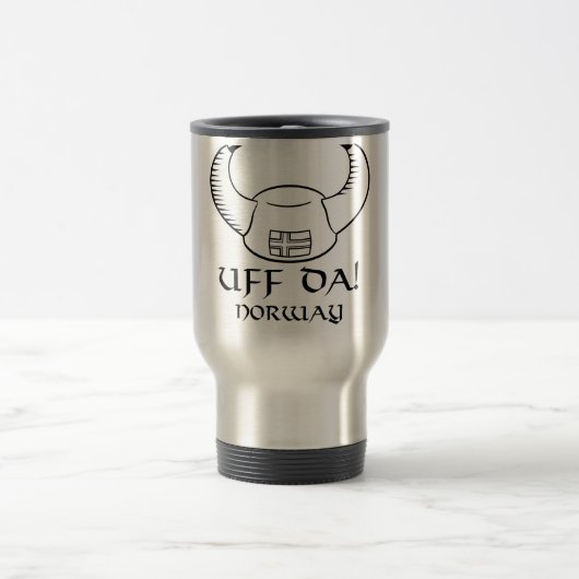Uff DA! Norwegen Reisebecher (Mittel)