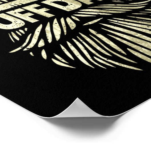 Uff Da Norwegian Quote Scandinavian Viking Helmet Poster (Ecke)