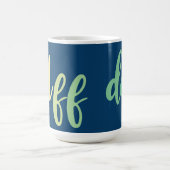 Uff Da! Norwegisch, Minnesota Kaffeetasse (Mittel)