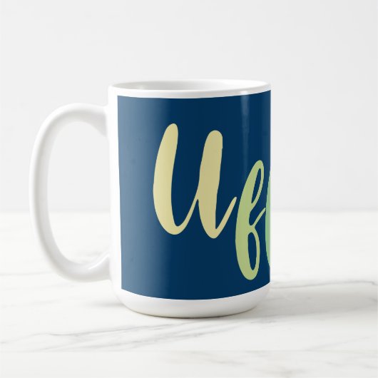 Uff Da! Norwegisch, Minnesota Kaffeetasse (Links)