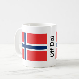 Uff Da Norwegischer Becher Kaffeetasse