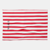 Uff Da Red Stripe Küchentücher (Horizontal)