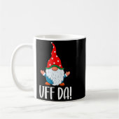 Uff Da Swediomte Gnome Christmas Kaffeetasse (Links)