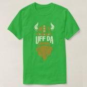 Uff Da Viking Helmet and Bart Classic TShirt (Design vorne)