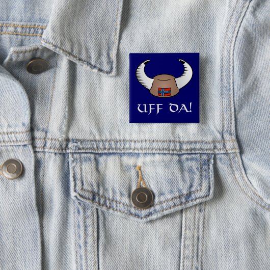 Uff DA! Viking-Hut Button (Beispiel)