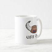 Uff DA! Viking-Hut Kaffeetasse (VorderseiteRechts)