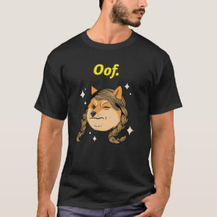 Uff lustiges Hundememe T-Shirt