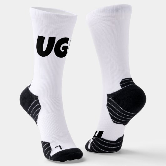 Uff Socken (Gewinkelt)
