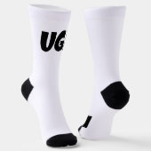Uff Socken (Gewinkelt)