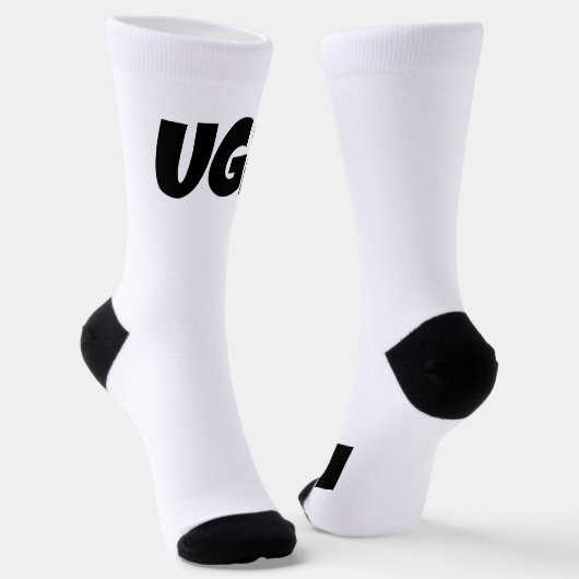 Uff Socken (Gewinkelt)