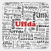 Uffda Stickers (Vorderseite)