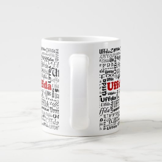 Uffda-Tasse Jumbo-Tasse (Rückseite)