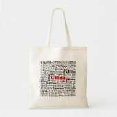 Uffda Tote Bag Tragetasche (Vorne)
