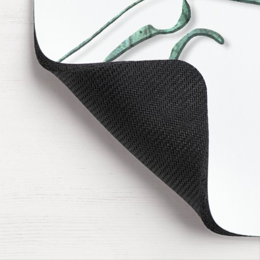 Uffington Horse Copper Mousepad (Ecke)