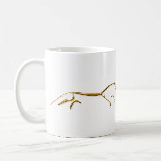 Uffington Pferdegold, Tasse (Links)