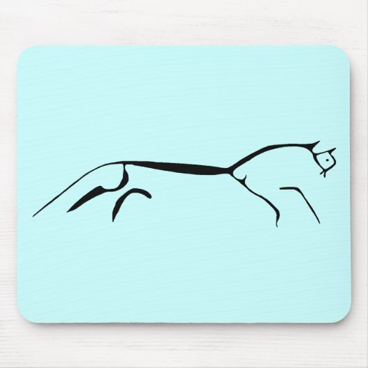 Uffington Pferdmousepad Mousepad (Vorne)