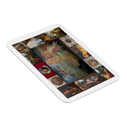 Uffizi Gallery Collage Magnet (Rechte Seite)